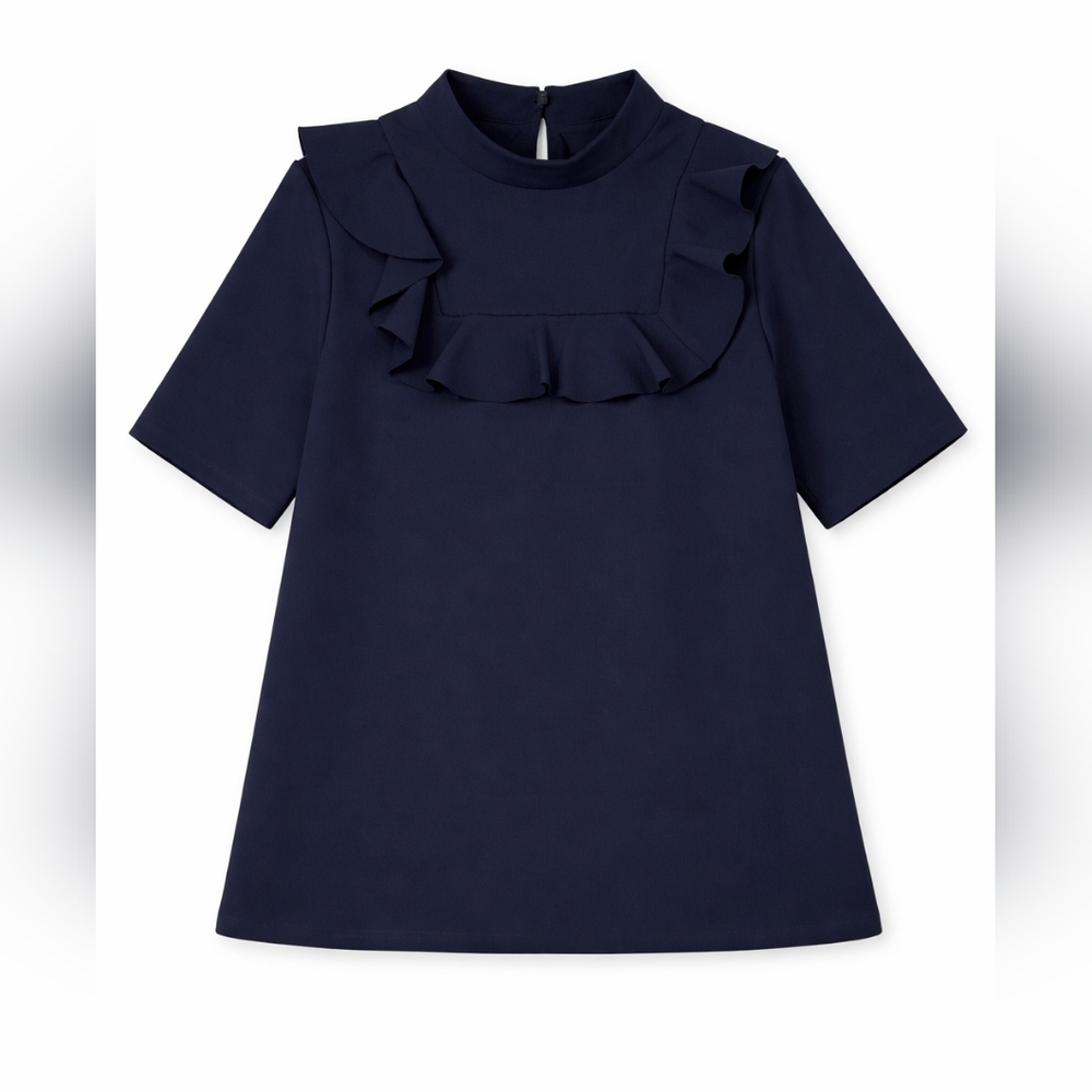 Banana Republic Work Shirt New Women Short Sleeve Blouse medium Dressy Top